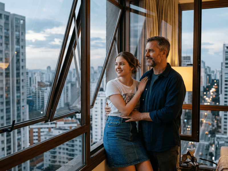 Bruna Bruninha GP 85 – Sufoco: meus pais e o meu primo Everton no meu&nbsp;apartamento